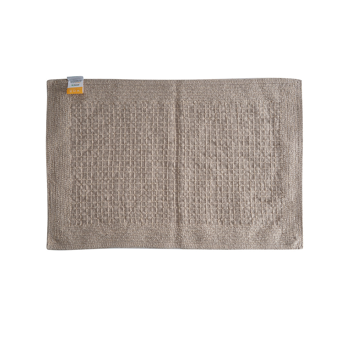 100% Tencel™ Luxurious soft and highly absorbent Bath Mat Ecolux Serene Haven Neutral