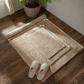 100% Tencel™ Luxurious soft and highly absorbent Bath Mat Ecolux Serene Haven Neutral