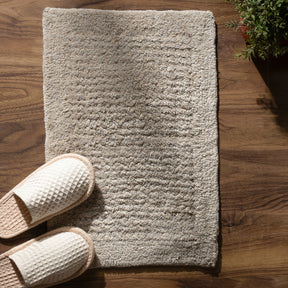 100% Tencel™ Luxurious soft and highly absorbent Bath Mat Ecolux Serene Haven Grey