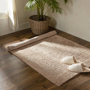100% Tencel™ Luxurious soft and highly absorbent Bath Mat Ecolux Serene Haven Neutral