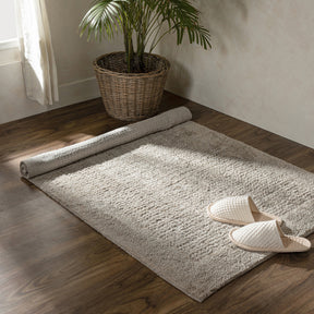 100% Tencel™ Luxurious soft and highly absorbent Bath Mat Ecolux Serene Haven Grey