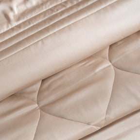 Fabric 100% Tencel™ Super Soft Quilt/Quilted Bed Cover Serene Haven Noemi Neutral