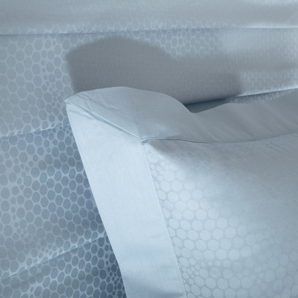 Bedsheet with Pillow Case Setai 100% Cotton Jacquard Blue