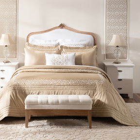 Luxe Elegance Arabesque Style 10 Pcs Quilt Set Safari