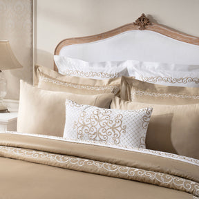 Luxe Elegance Arabesque Style 10 Pcs Quilt Set Safari