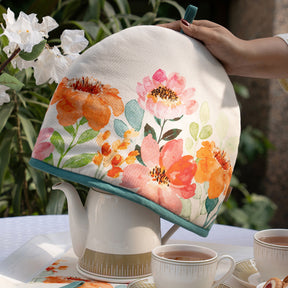 Tea Cozy Set Blossom Sea Green