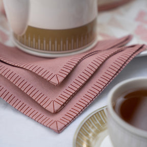 9PC Tea Cozy Set Aflora Misty Rose