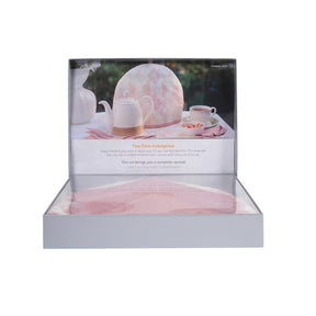 9PC Tea Cozy Set Aflora Misty Rose