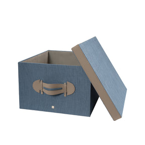 Storage Box Ash Purple/Indigo 24X32X21CM Heritage