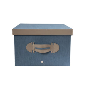 Storage Box Ash Purple/Indigo 24X32X21CM Heritage