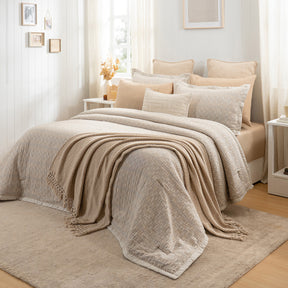 Quilt Set Neutral Pixel 11Pcs Set Rurban Transit
