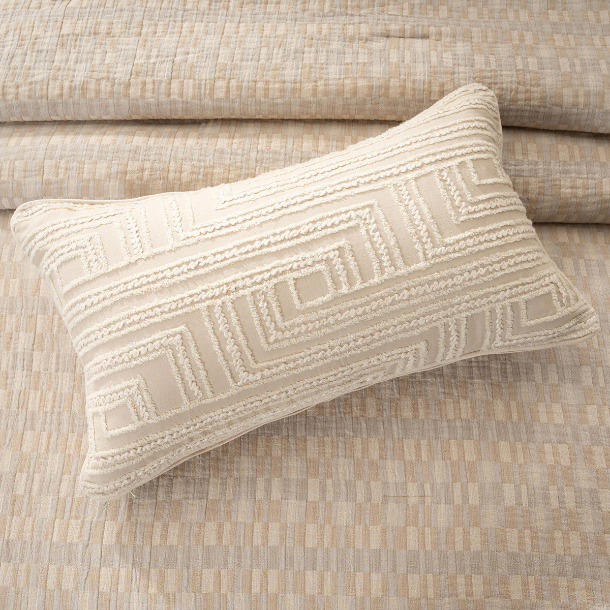 Quilt Set Neutral Pixel 5Pcs Set Rurban Transit