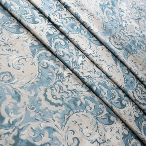 Bedsheet with Pillow Case 100% Cotton Blue Aquarelle Imperial Grace