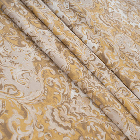 Bedsheet with Pillow Case 100% Cotton Gold Aquarelle Imperial Grace