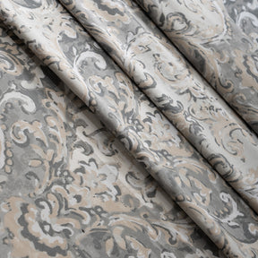Bedsheet with Pillow Case 100% Cotton Grey Aquarelle Imperial Grace