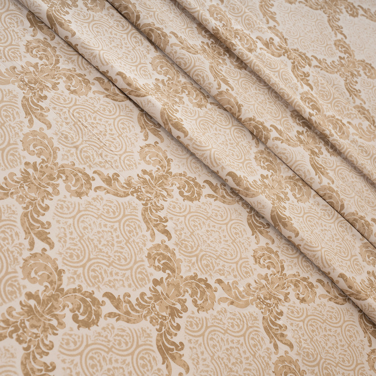 Bedsheet with Pillow Case 100% Cotton Gold Damascene Imperial Grace