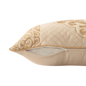 Cushion Cover Gold Aristo Damask Imperial Grace