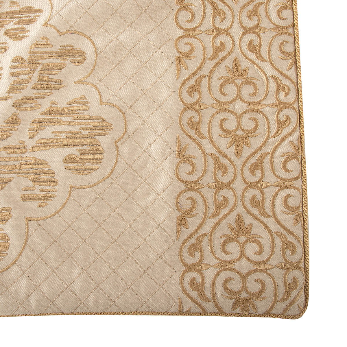 Cushion Cover Gold Aristo Damask Imperial Grace