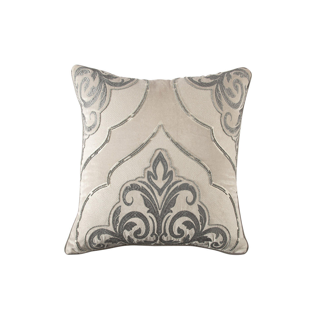 Cushion Cover Grey Cadenza Imperial Grace