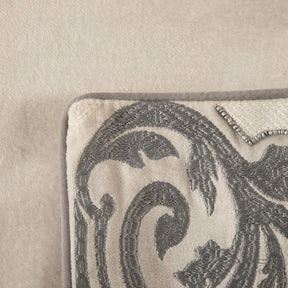 Cushion Cover Grey Cadenza Imperial Grace