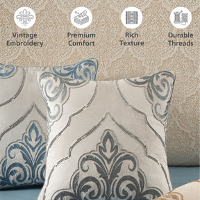 Cushion Cover Grey Cadenza Imperial Grace