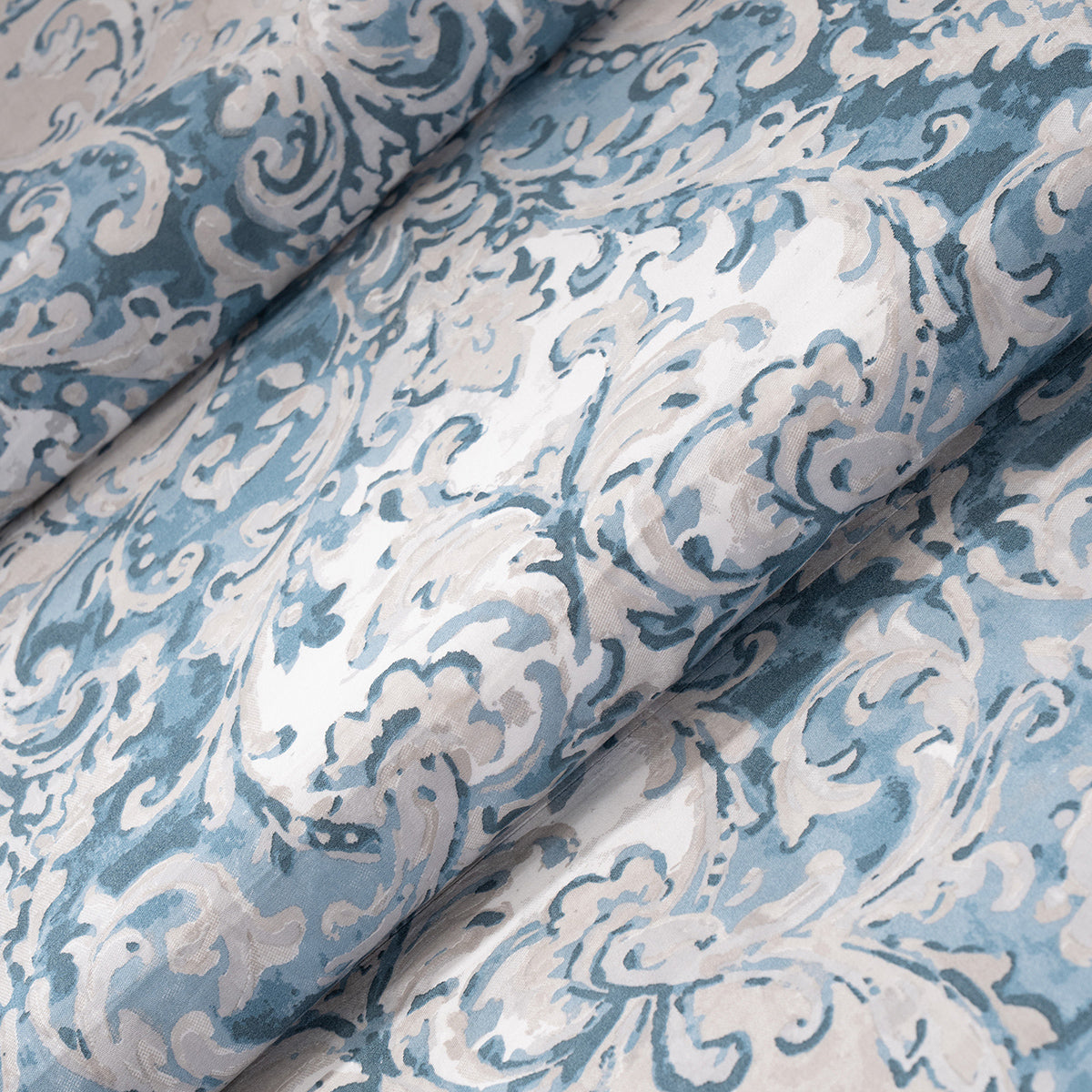 Duvet Cover with Pillow Case 100% Cotton Blue Aquarelle Imperial Grace