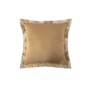 Pillow Case Euro Set 100% Cotton Gold Aquarelle Imperial Grace