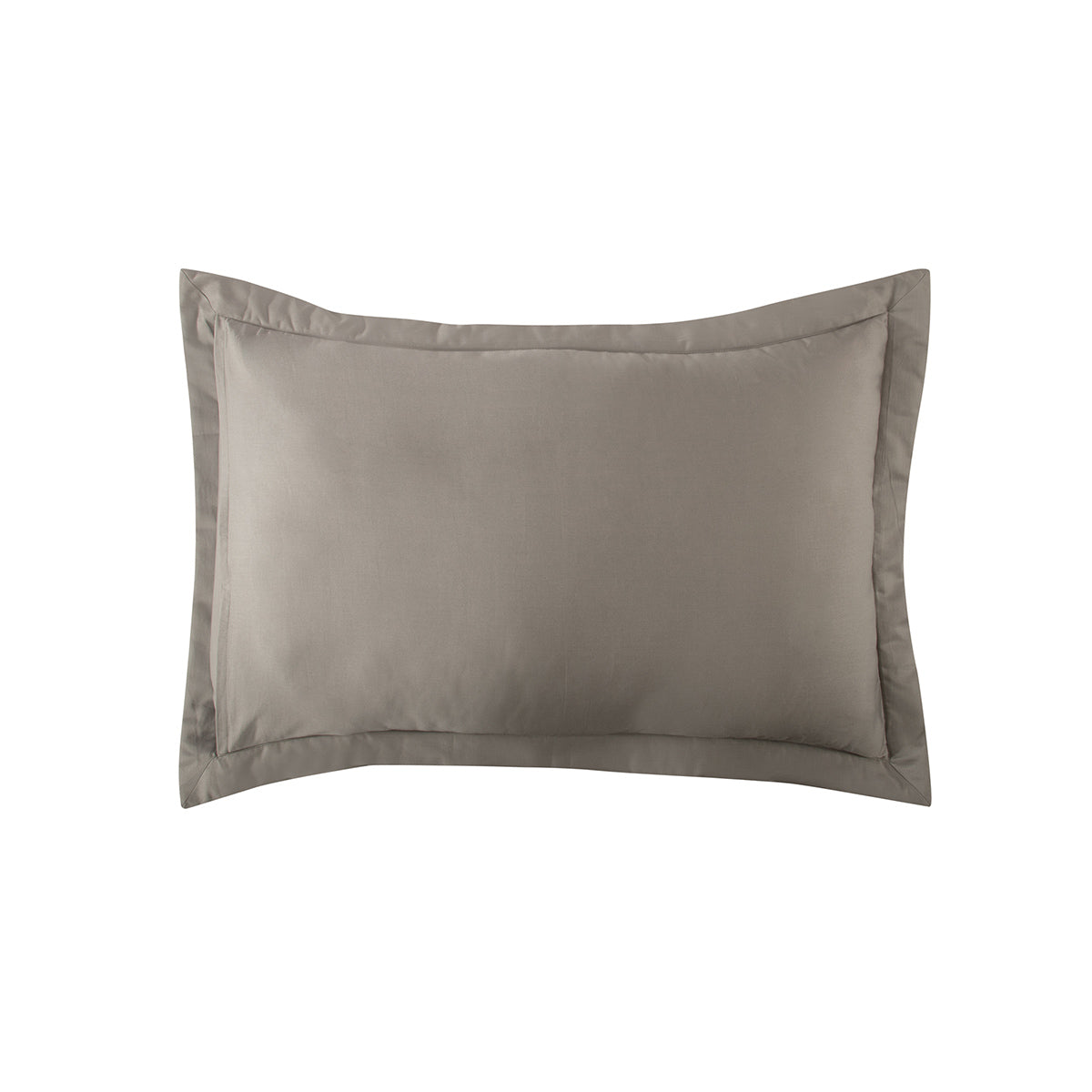 Pillow Sham Set 100% Cotton Grey Damascene Imperial Grace