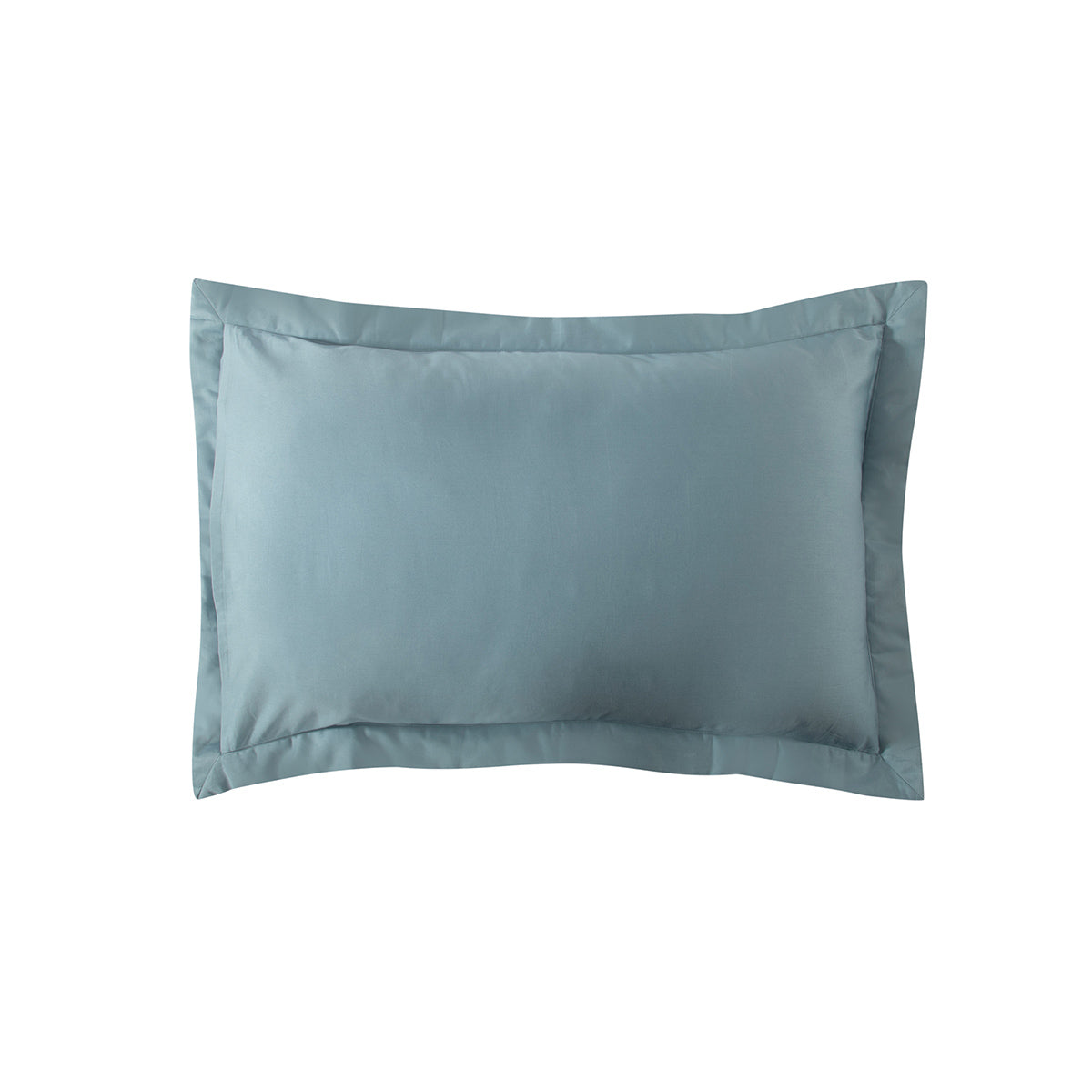 Pillow Sham Set 100% Cotton Blue Veloura Imperial Grace