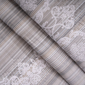 Quilt 100% Cotton Grey Veloura Imperial Grace