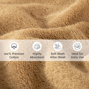 Towel 100% Cotton Gold Lacette Imperial Grace