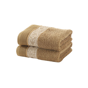 Towel 100% Cotton Gold Lacette Imperial Grace