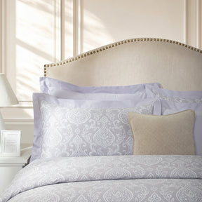8 Pcs Duvet Cover Set 100% Cotton Purple Imperio