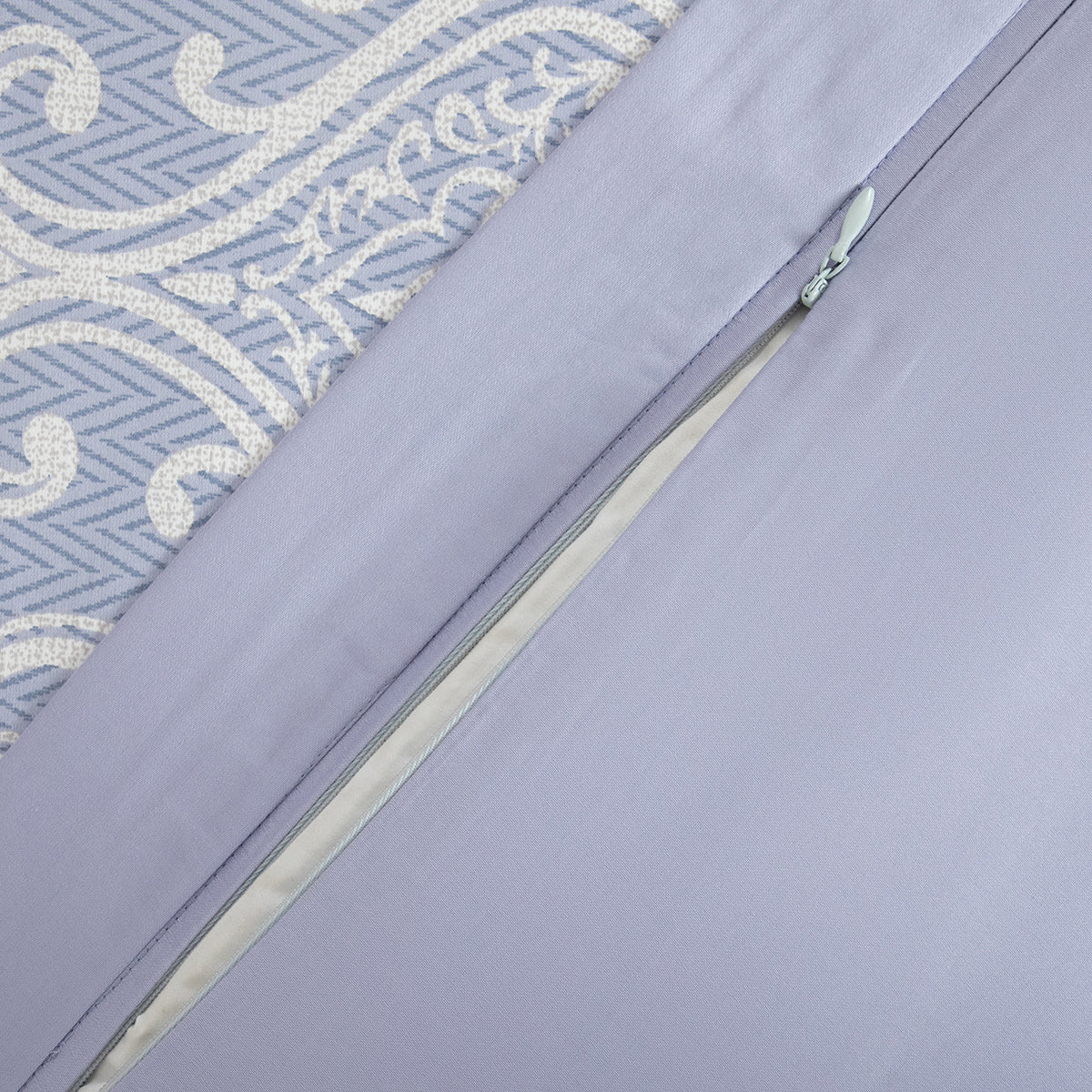 8 Pcs Duvet Cover Set 100% Cotton Blue Imperio