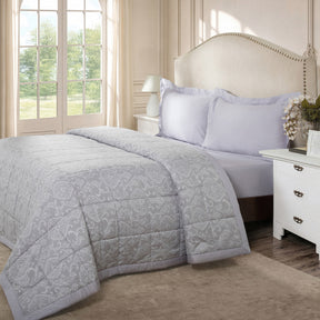 Quilt/Quilted Bed Cover Purple Imperio