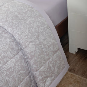 Quilt/Quilted Bed Cover Purple Imperio