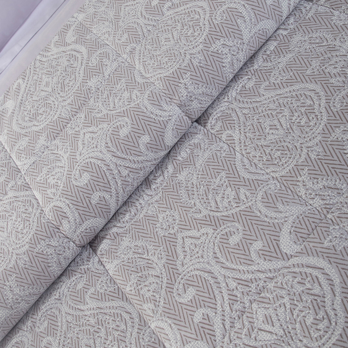 Quilt/Quilted Bed Cover Purple Imperio