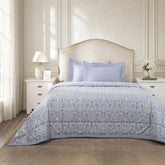 Quilt/Quilted Bed Cover Blue Imperio
