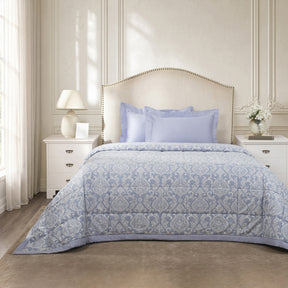 Quilt/Quilted Bed Cover Blue Imperio