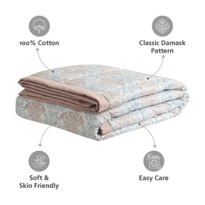 Quilt/Quilted Bed Cover Tan Montclair