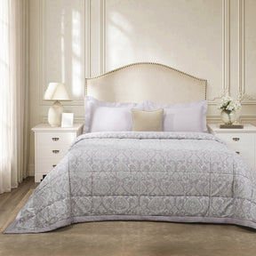 6 Pcs Quilt/Quilted Bed Cover Set Purple Imperio