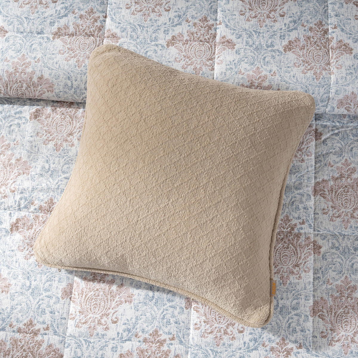 6 Pcs Quilt/Quilted Bed Cover Set Tan Montclair