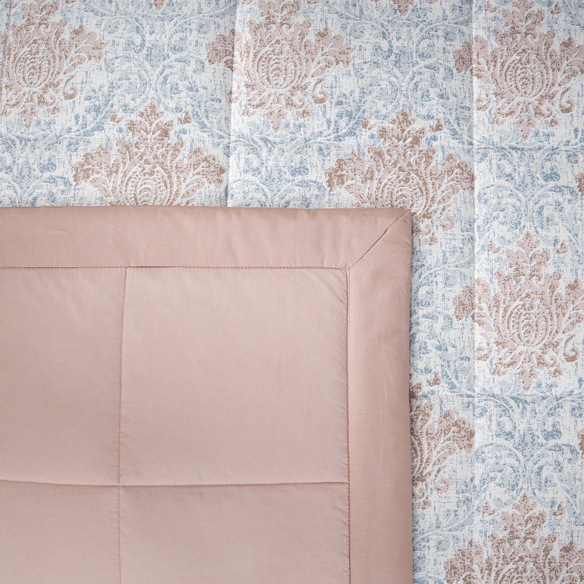6 Pcs Quilt/Quilted Bed Cover Set Tan Montclair