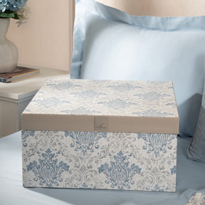 6 Pcs Quilt/Quilted Bed Cover Set Blue Montclair