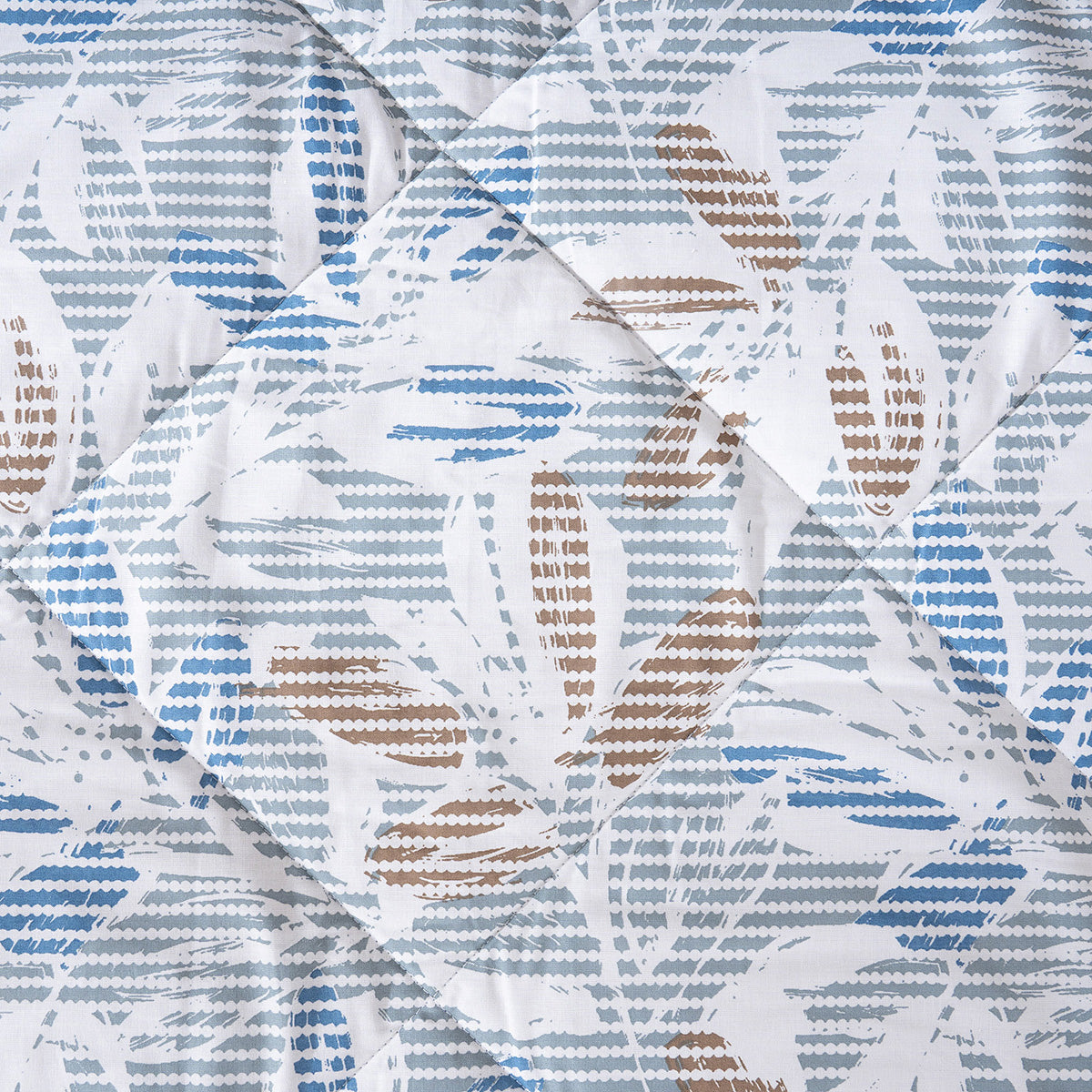 Quilt Set 4 Pcs Set Silvane Heritage Garden Pearl Blue