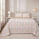 Quilt Set 4 Pcs Set Silvane Heritage Garden Sand
