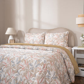 Quilt Set 4 Pcs Set Silvane Heritage Garden Sand