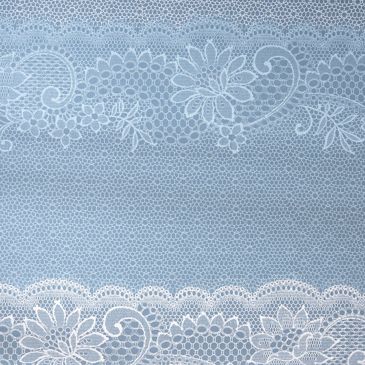 Bedsheet with Pillow Case 100% Cotton Filigree Heritage Garden Provincial Blue