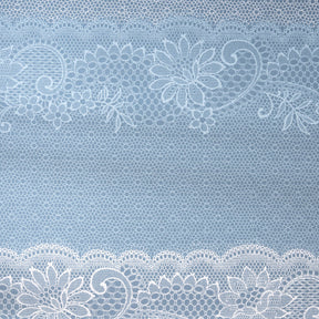 Bedsheet with Pillow Case 100% Cotton Filigree Heritage Garden Provincial Blue
