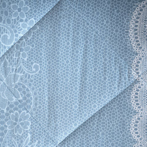Quilt Set 4 Pcs Set Filigree Heritage Garden Provincial Blue